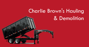 Charlie Brown's Hauling & Demolition, Inc. logo